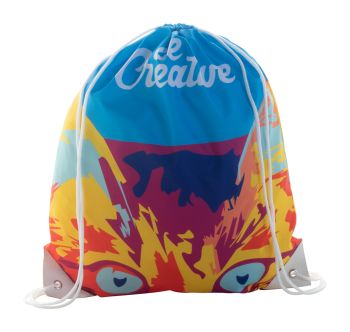 CreaDraw Plus taška na šnúrku na zákazku white