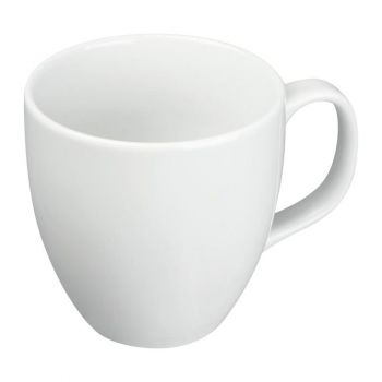 Porcelánový hrnček 400 ml biela