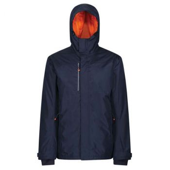 THERMOGEN WATERPROOF HEATED JACKET Navy/Magma 3XL