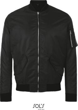 SOL'S | Stylová bunda "Bomber" black M