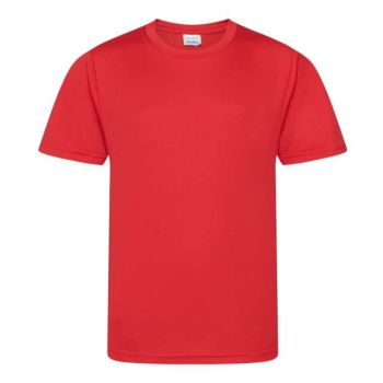 KIDS COOL SMOOTH T Fire Red XS