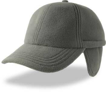 Atlantis | 6 panelová baseballová kšiltovka s ochranou uší dark grey onesize