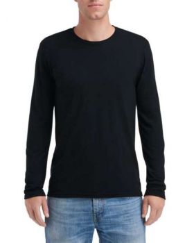 ADULT TRI-BLEND LONG SLEEVE TEE Black M