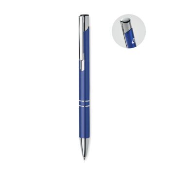 DONA Kuličkové hliníkové pero royal blue