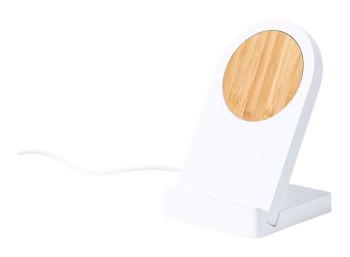 Noopy PLA wireless charger mobile holder white
