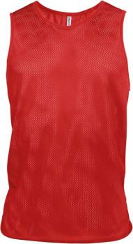 MULTI-SPORTS LIGHT MESH BIB Sporty Red L/XL