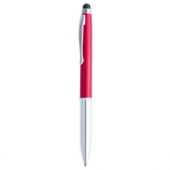 Lampo touch ballpoint pen red