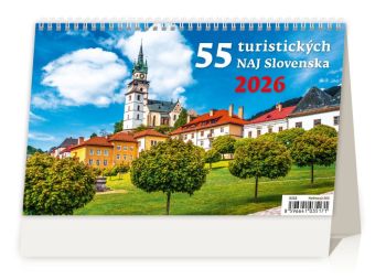 Kalendár 55 turistických NAJ Slovenska