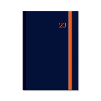 Denný diár A5 – VERTICAL Orange 2023