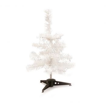 Pines Christmas tree white