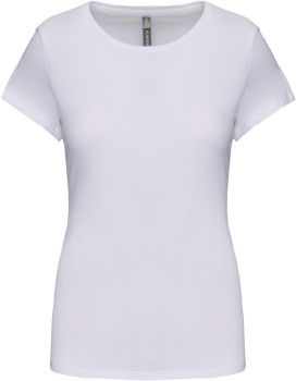 Kariban | Dámské elastické tričko white XL