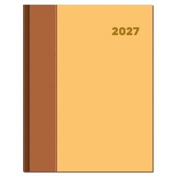 Manager diár A4 DOLCETTO hnedo zlatý 2027