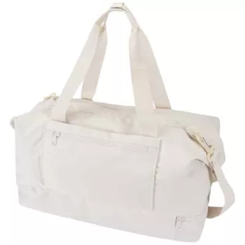 Sportovní taška Trip Aware™ z recyklovaného materiálu o objemu 42 l krémově bílá