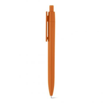 RIFE. Guľôčkové pero so sponou vhodné pre 3D etiketu Oranžová