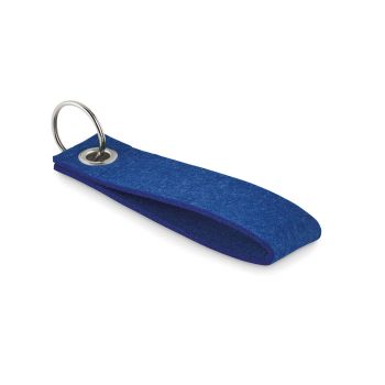 SUORA Přívěsek na klíče z plsti RPET royal blue