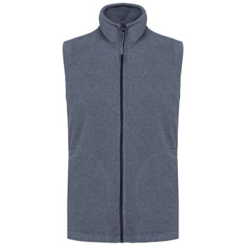 LUCA - MEN'S MICRO FLEECE GILET French Navy Heather L
