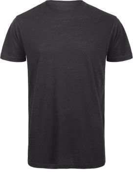 B&C | Pánské slubové tričko Medium Fit z bio bavlny chic black L