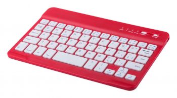 Volks bluetooth keyboard red , white