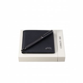 Set CERRUTI 1881 (ballpoint pen & wallet)