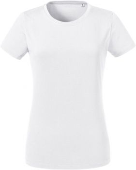 Russell | Dámské tričko z těžké bio bavlny white XL