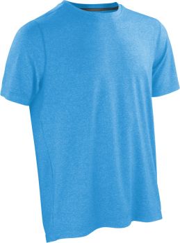 Spiro | Pánské sportovní tričko ocean blue/phantom grey M