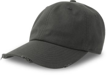 Atlantis | 6 panelová baseballová kšiltovka dark grey onesize