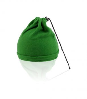Articos kombinovaná čapica + šál green