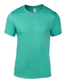 ADULT LIGHTWEIGHT TEE Heather Green L