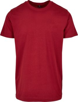 Build your Brand Basic | Pánské tričko burgundy XL