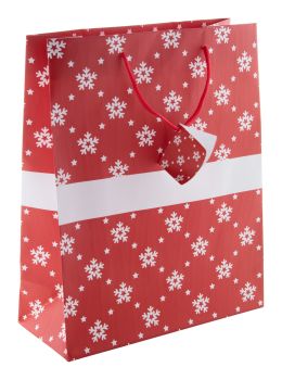 Palokorpi L vianočná taška, veľká red , white