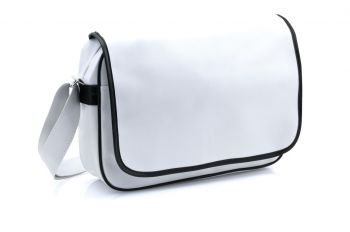 Rock shoulder bag white