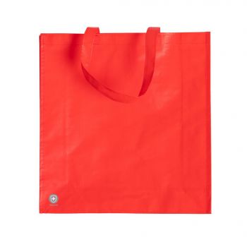 Kiarax antibacterial shopping bag red