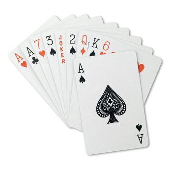 ARUBA Hrací karty v PP pouzdře blue