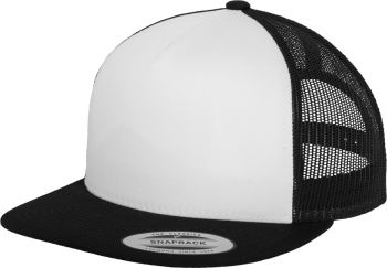 Flexfit | 5 panelová Trucker kšiltovka black/white/black onesize