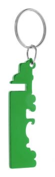 Peterby prívesok na kľúče s otváračom green