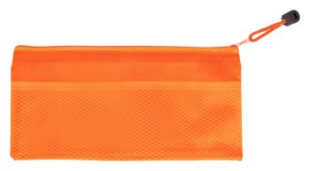 Latber pen case orange