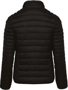 LADIES' LIGHTWEIGHT PADDED JACKET Black S