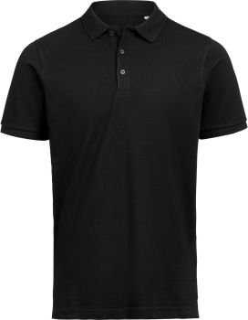 Untagged Movement | Unisex piqué polo z těžké bavlny black L
