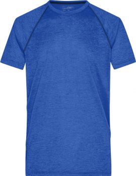 James & Nicholson | Pánské funkční tričko blue melange/navy M