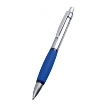 THEO kovové guľôčkové pero modrá