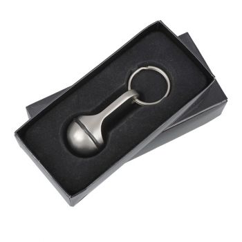 OLD kovový přívěsek na klíče,  stříbrná