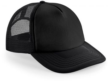 Beechfield | 5 panelová kšiltovka Vintage Trucker black/black onesize