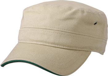 Myrtle Beach | Vojenská sandwich kšiltovka khaki/dark green onesize