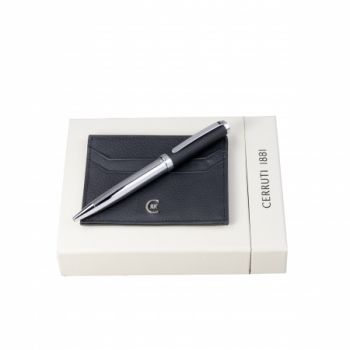 Set Hamilton Black (ballpoint pen & card holder)