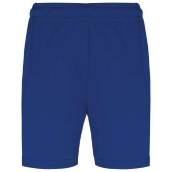 KIDS' SPORTS SHORTS Dark Royal Blue 10/12