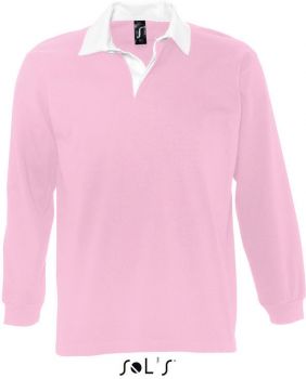SOL'S | Polo mikina pink S