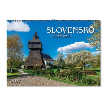 Nástenný kalendár Slovensko v obrazoch 2027