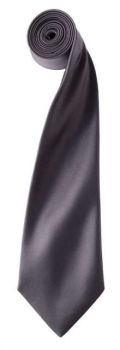 'COLOURS COLLECTION' SATIN TIE Dark Grey U