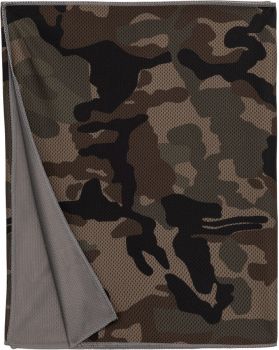Kariban ProAct | Sportovní ručník olive camouflage onesize
