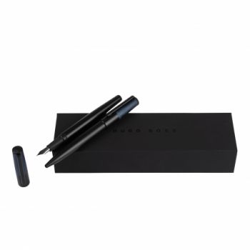 Set Gear Minimal Black & Navy (ballpoint pen & fountain pen)